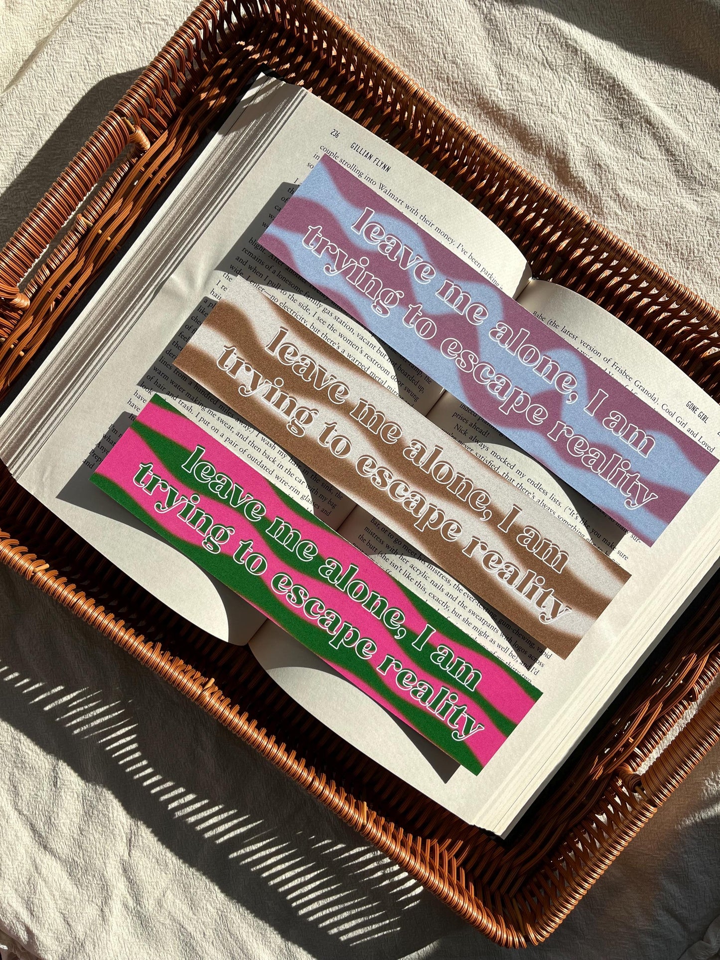 Leave Me Alone Bookmark