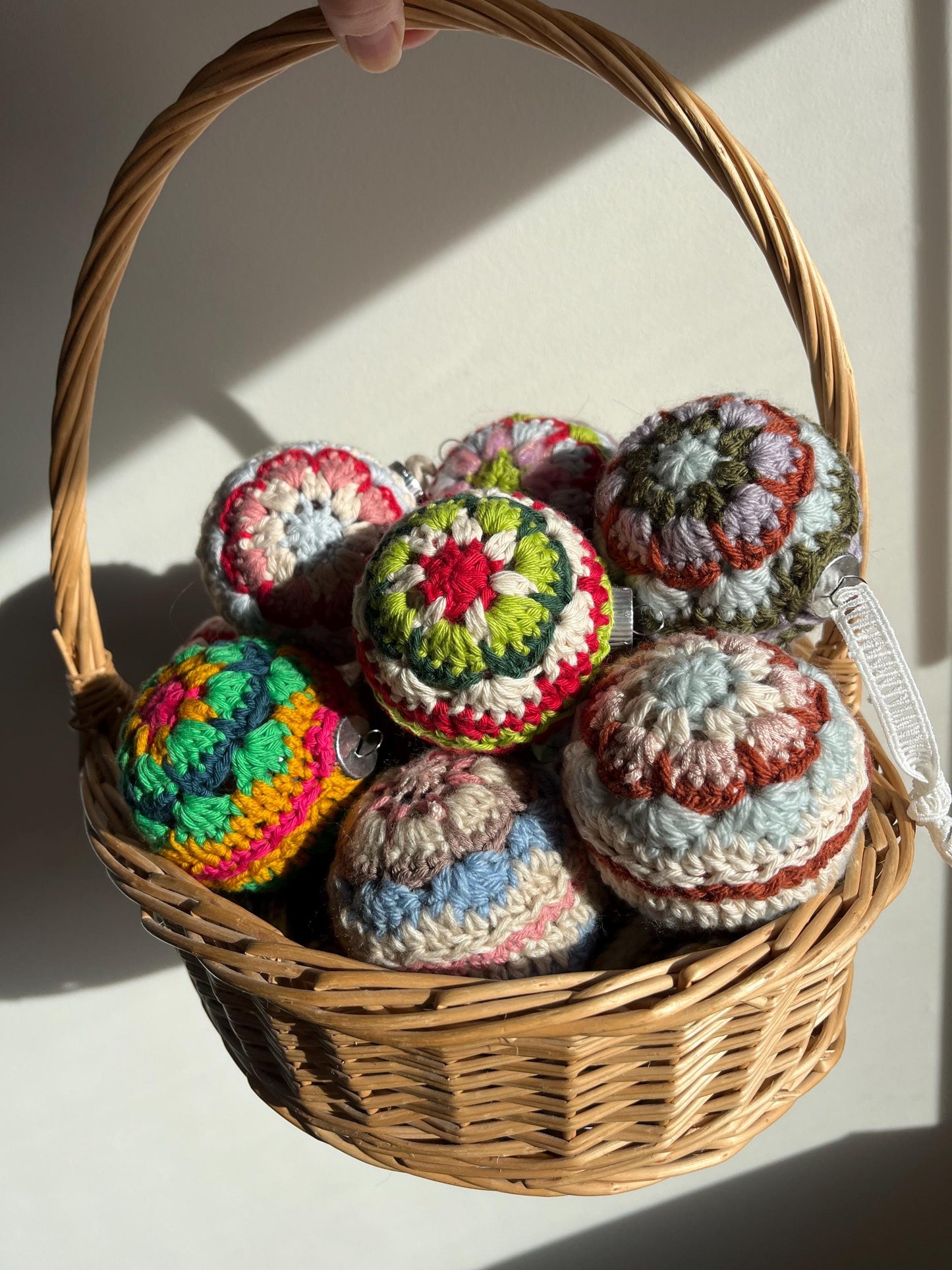 Crochet Ornament Pattern | Granny Pedal | Crochet Christmas Ornament Pattern