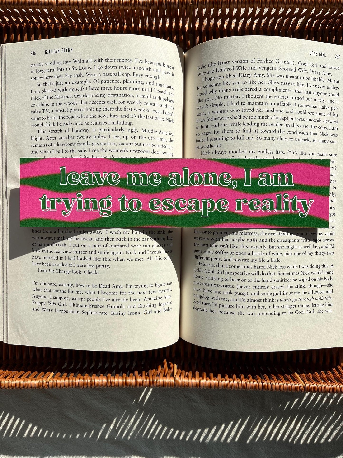 Leave Me Alone Bookmark