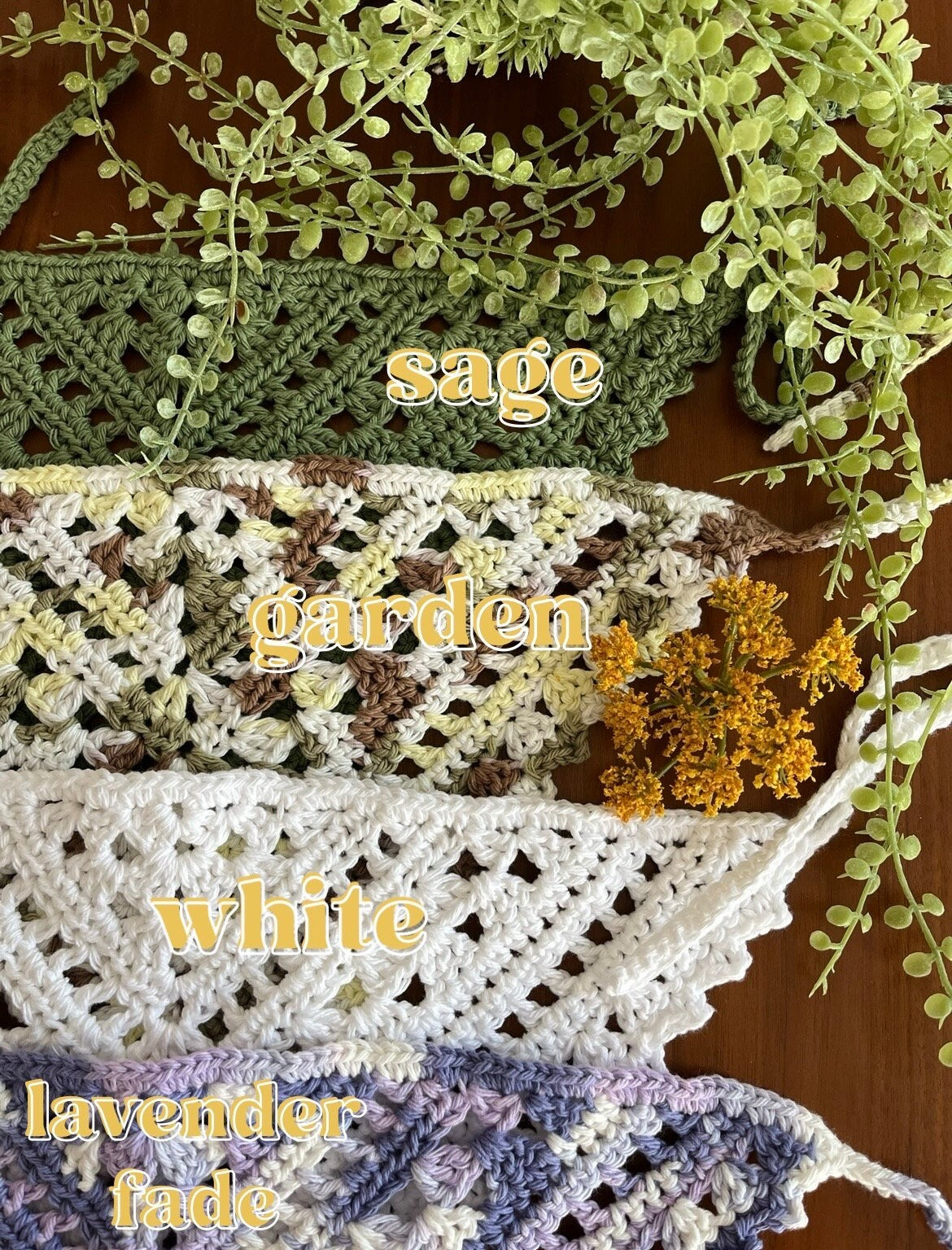 Custom Crochet Bandana | Handmade To Order