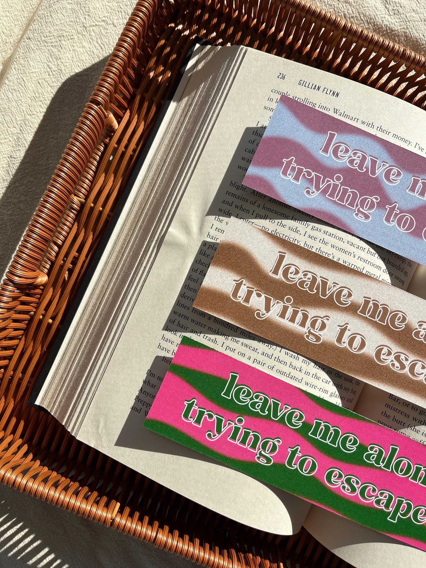 Leave Me Alone Bookmark