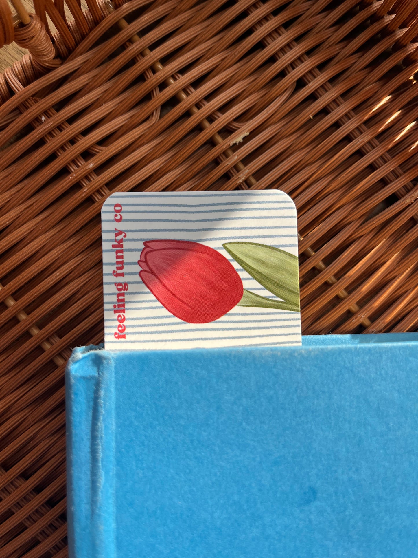 Tulip Striped Bookmark
