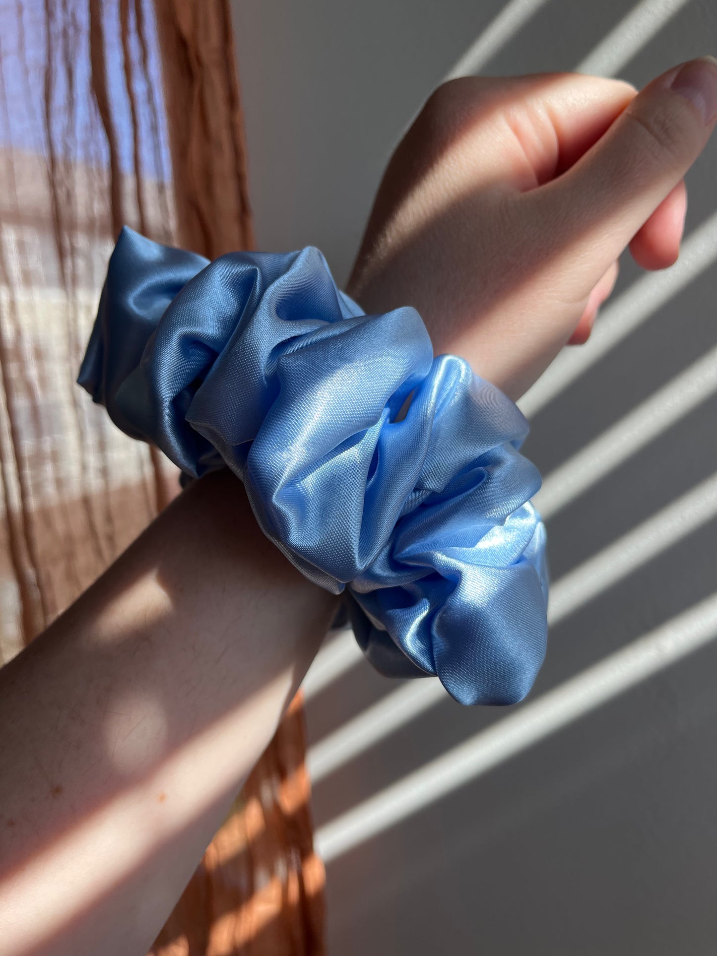 Hand Sewn Satin XL Scrunchie