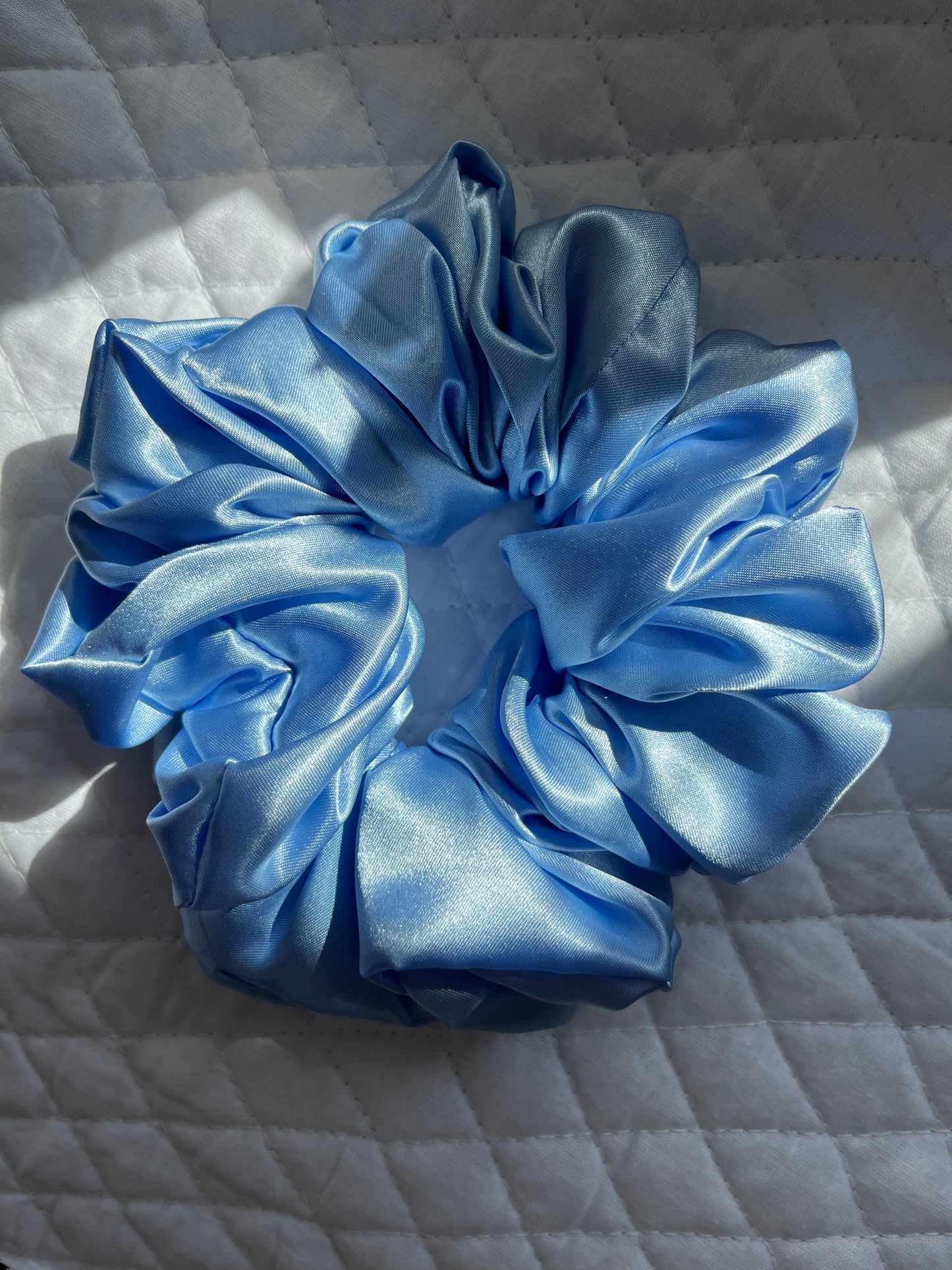 Hand Sewn Satin XL Scrunchie
