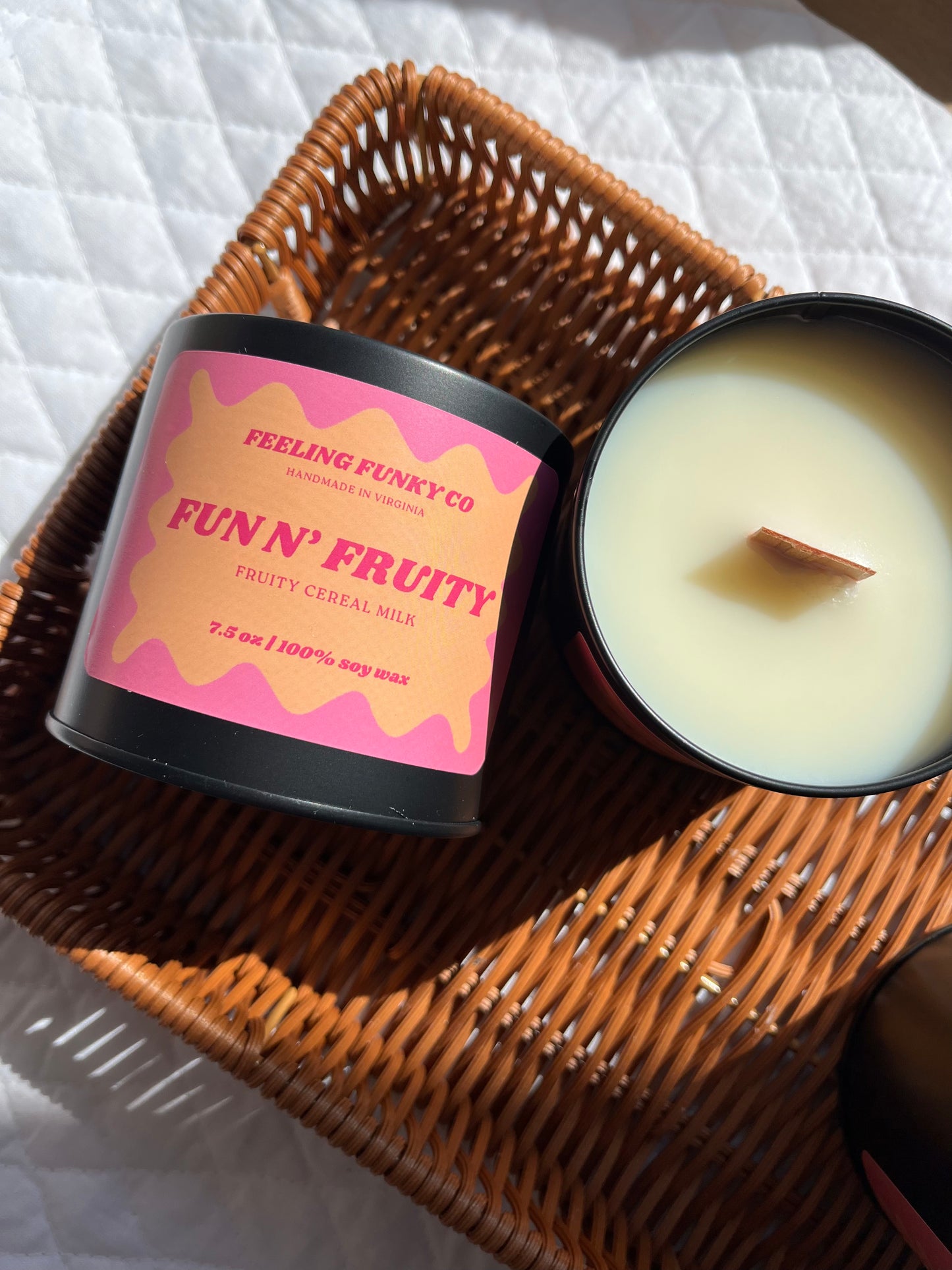 Fun n' Fruity Candle | 7.5 oz. | 100% Soy Wax Non-Toxic Candle