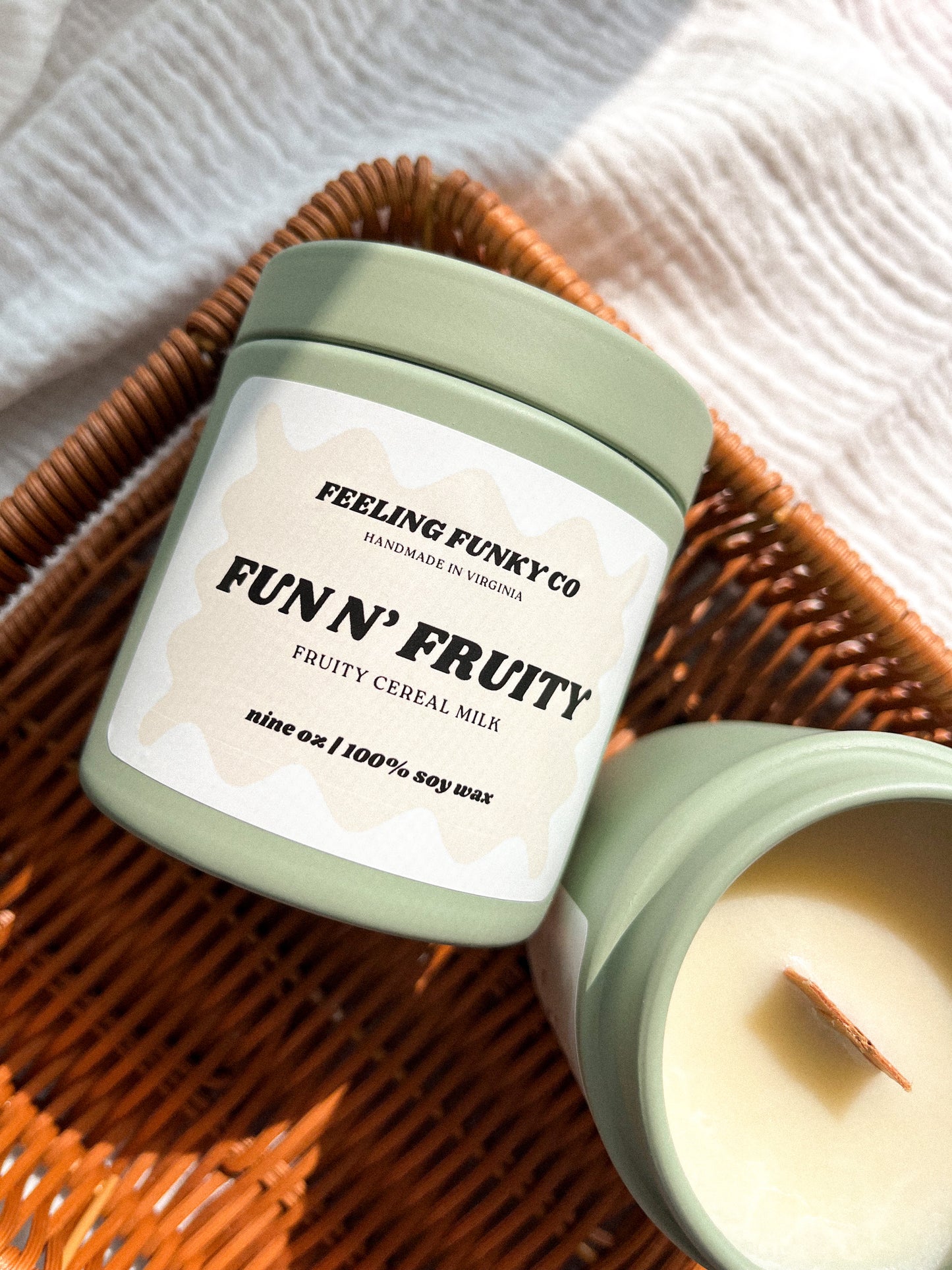 Fun n' Fruity Candle | 9 oz. | 100% Soy Wax Non-Toxic Candle