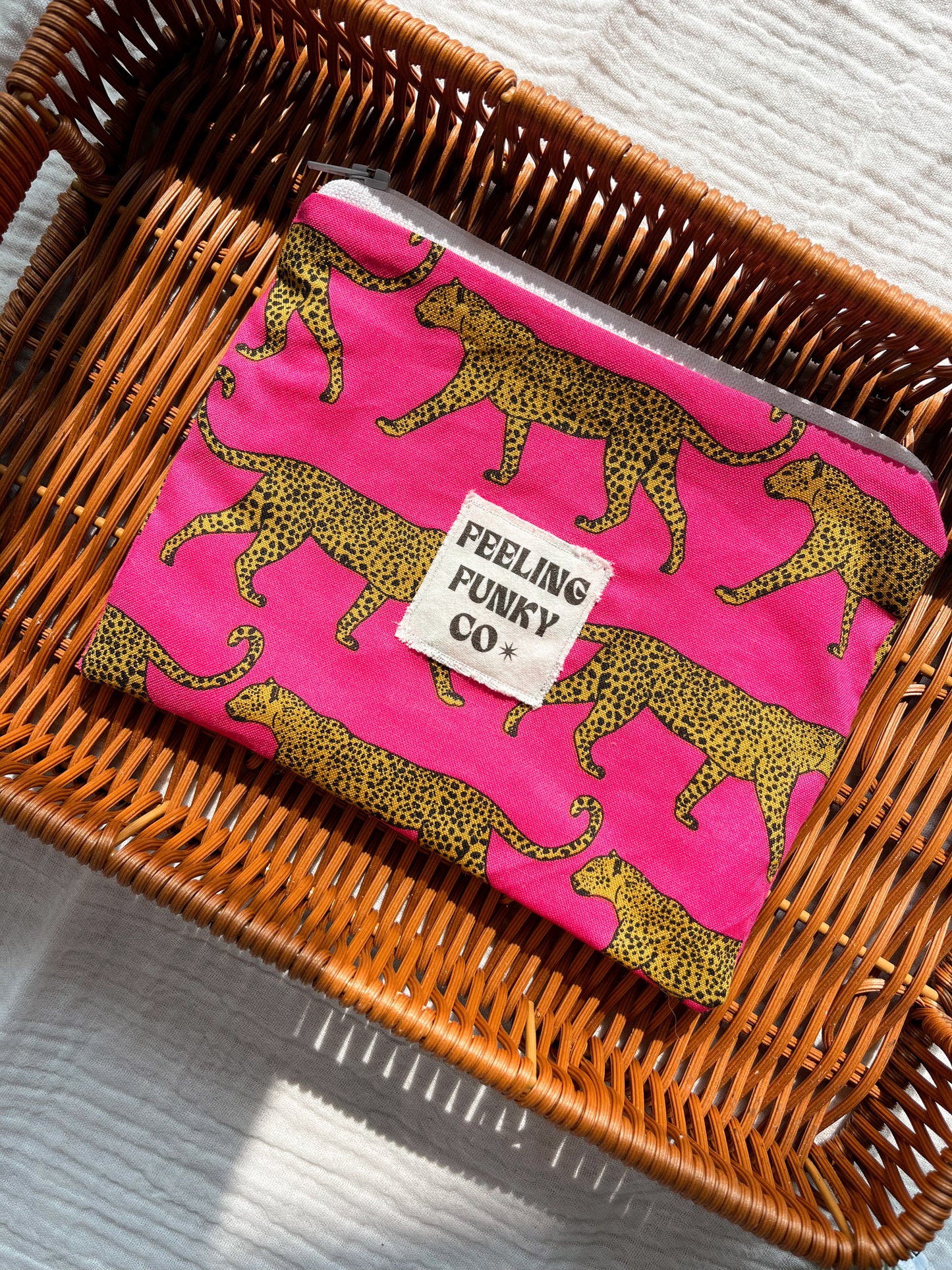 Hand-Sewn Zipper Pouch | 7 in. x 5.5 in.