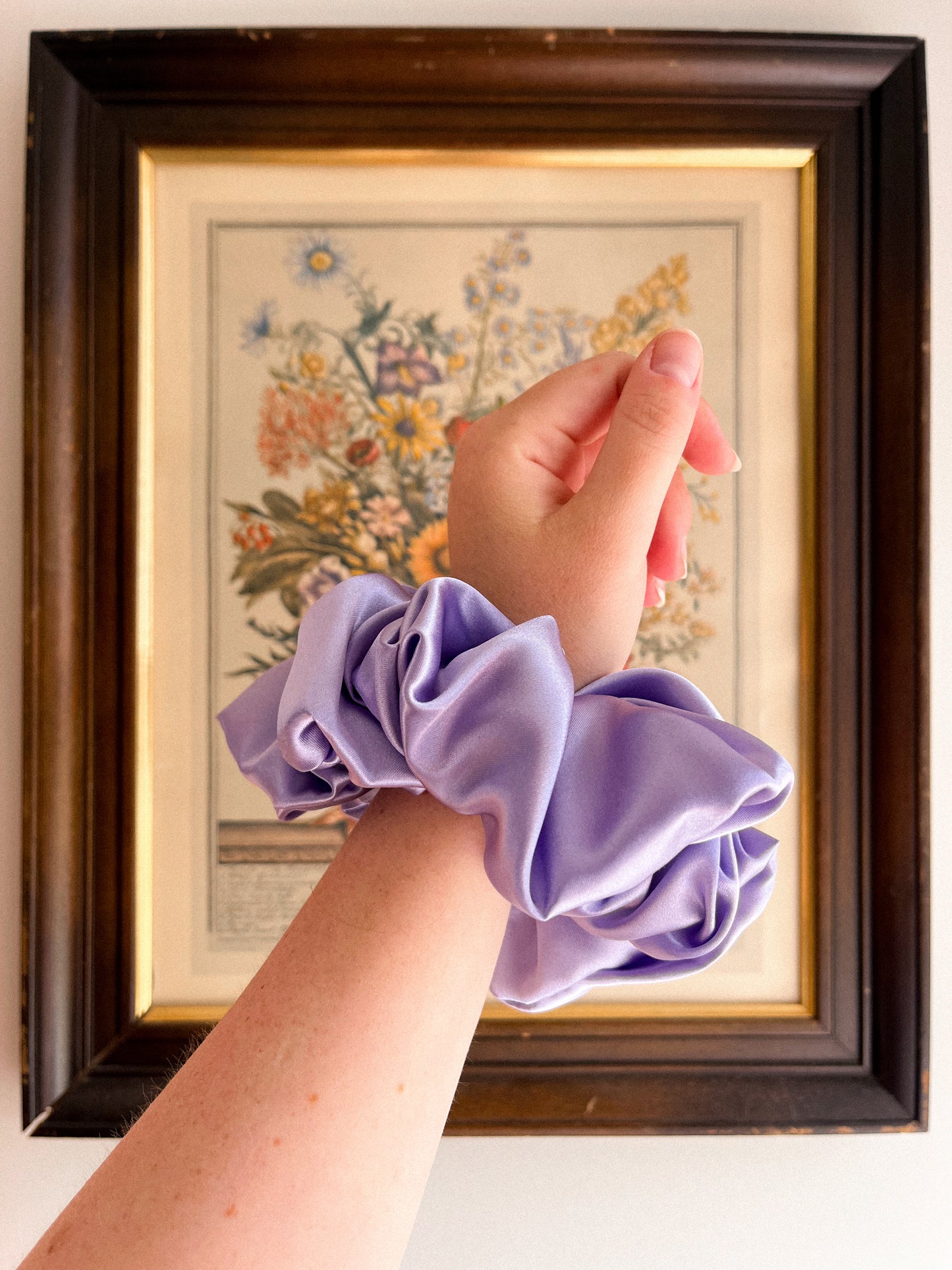 Hand Sewn Satin XL Scrunchie