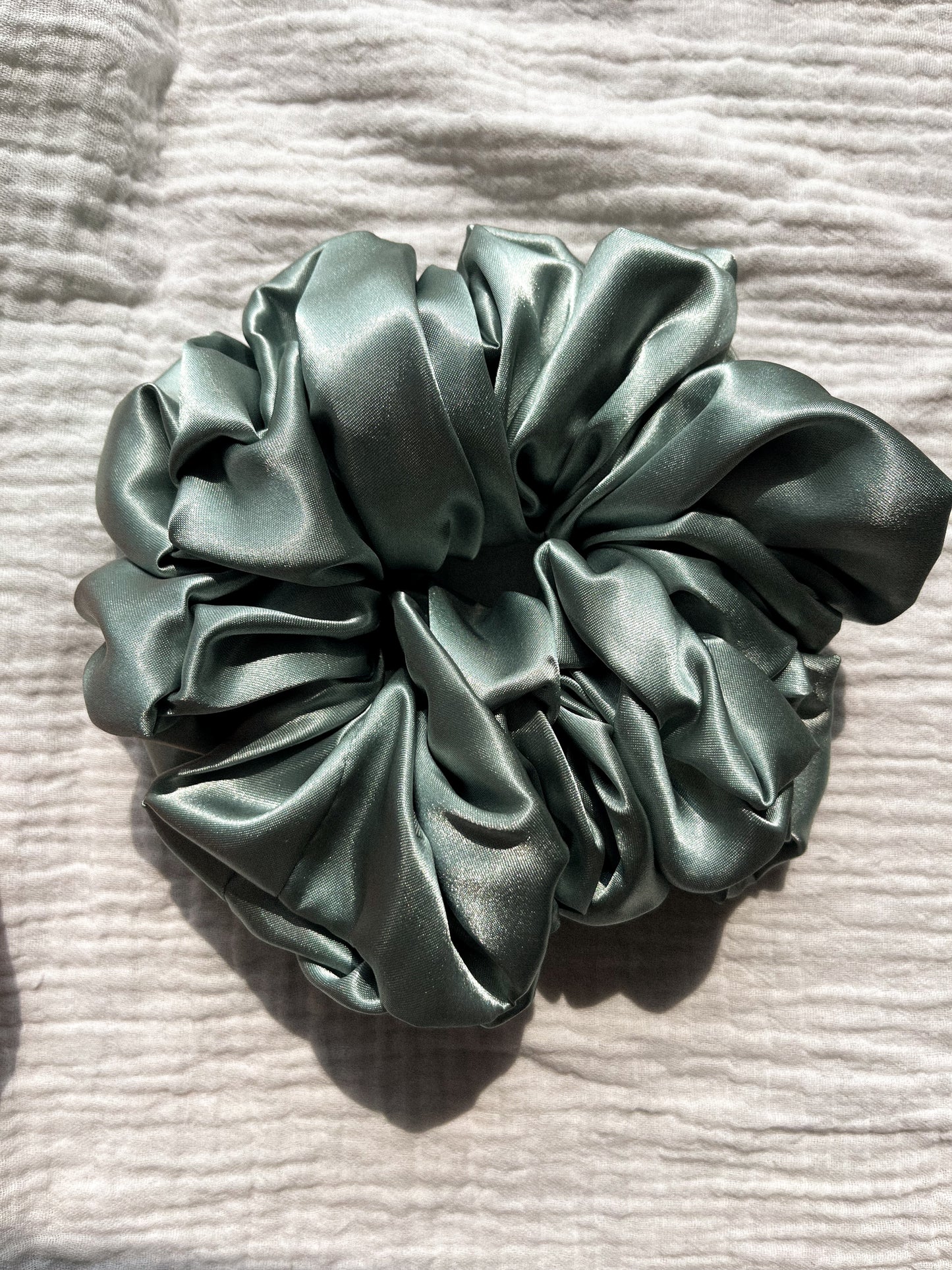 Hand Sewn Satin XL Scrunchie