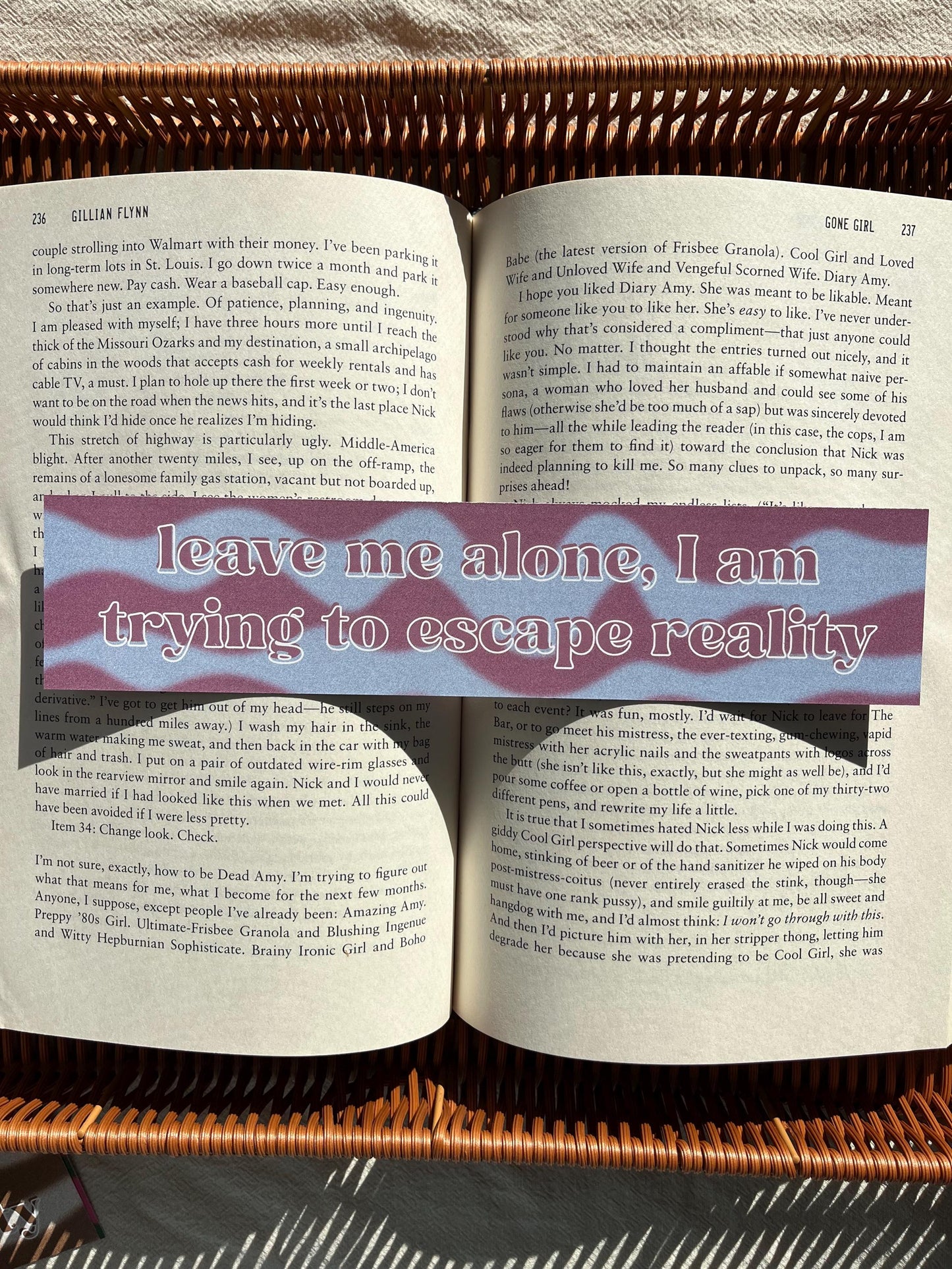 Leave Me Alone Bookmark