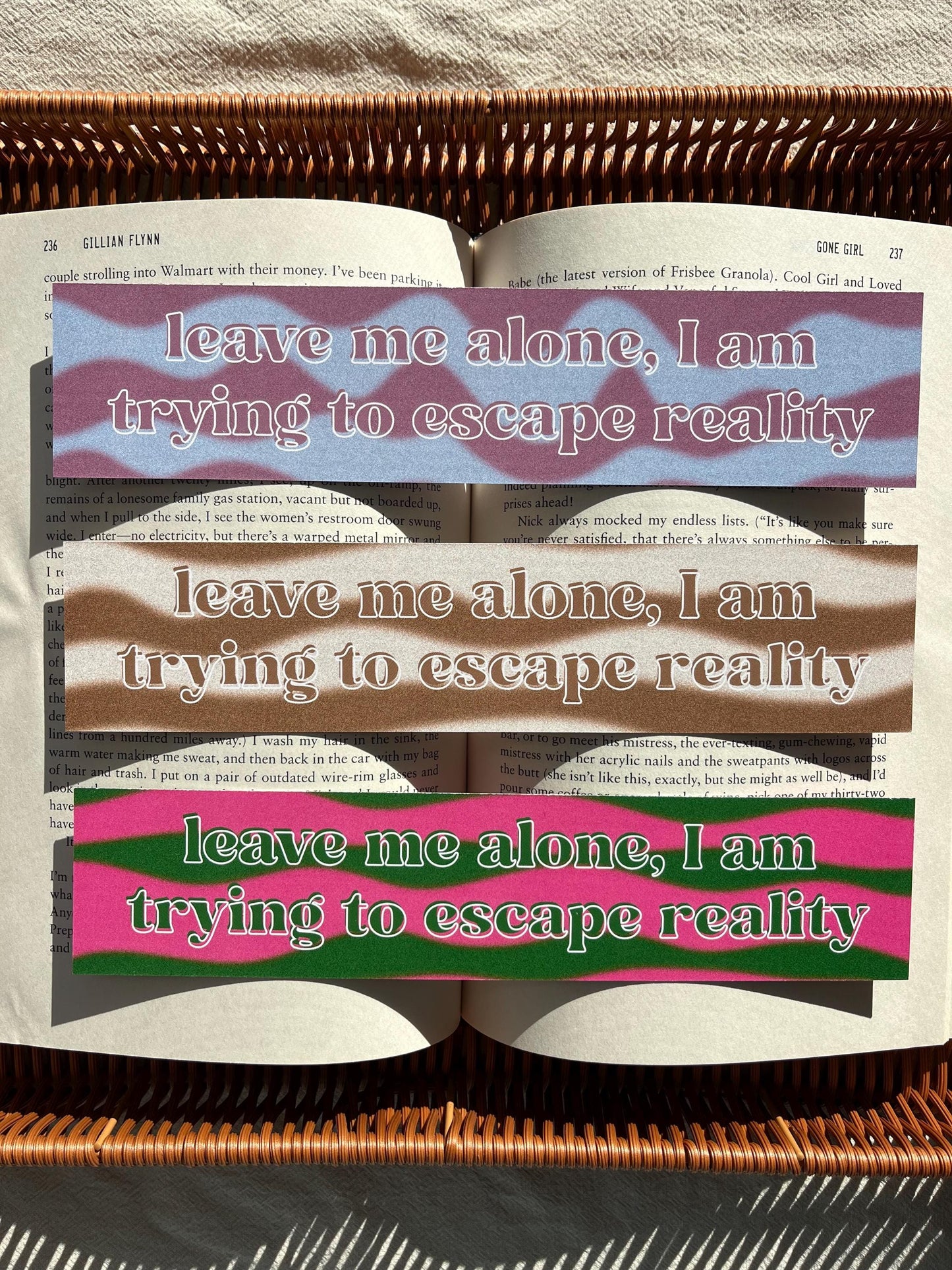 Leave Me Alone Bookmark