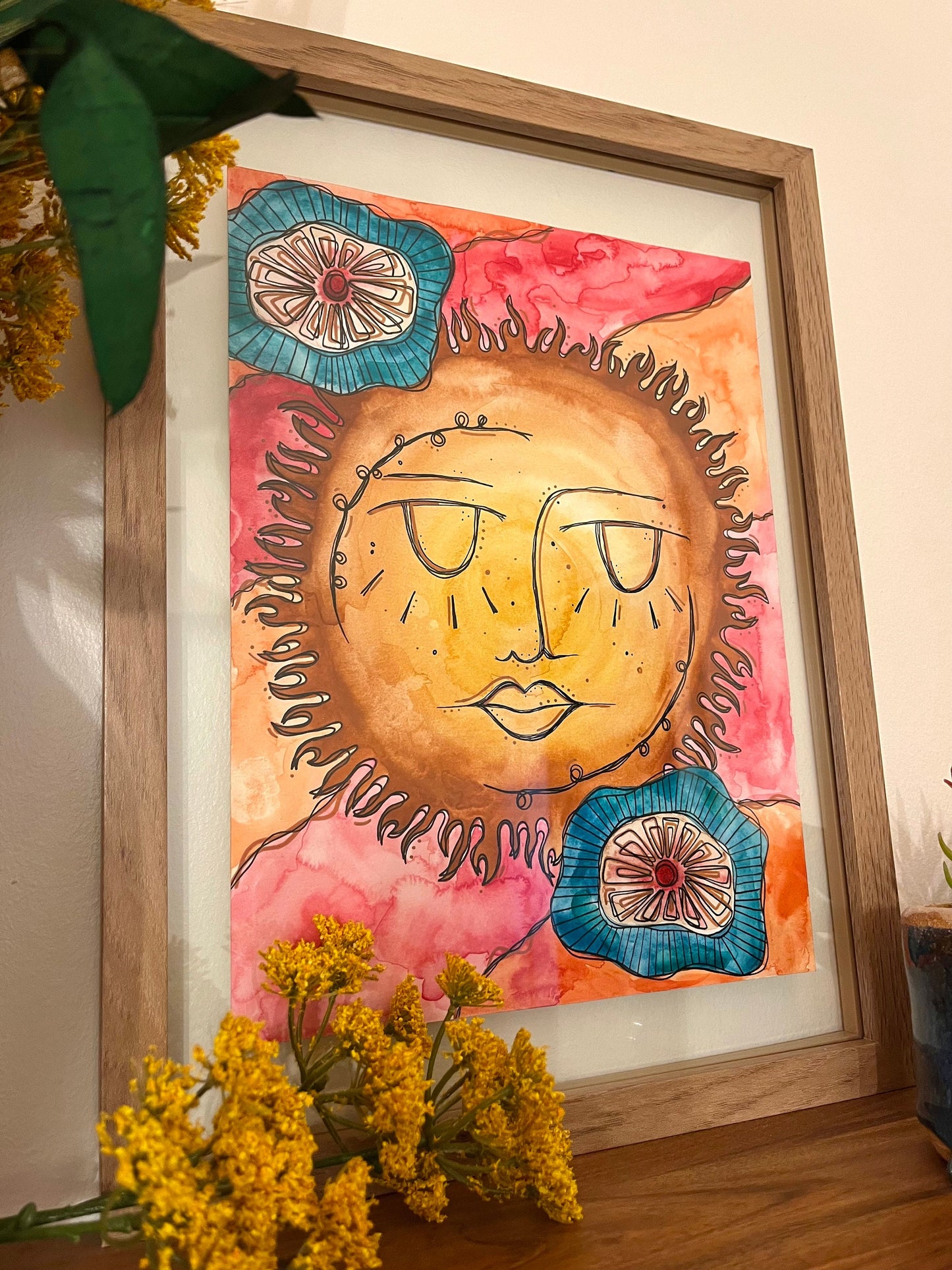 Fun Sun | Art Print | 8x10