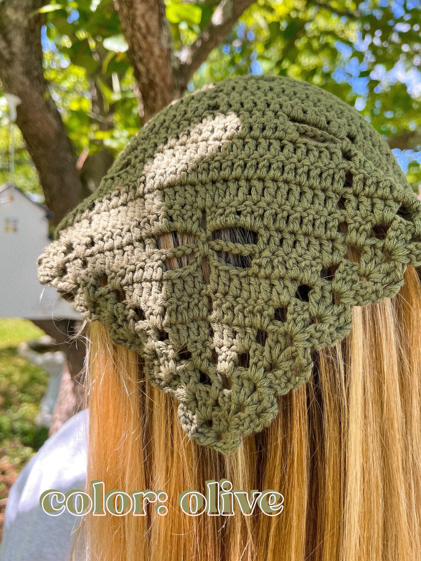 Dragonfly Crochet Bandana | Handmade to Order