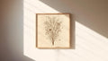 Wildflower Bouquet Art Print | 8inx8in