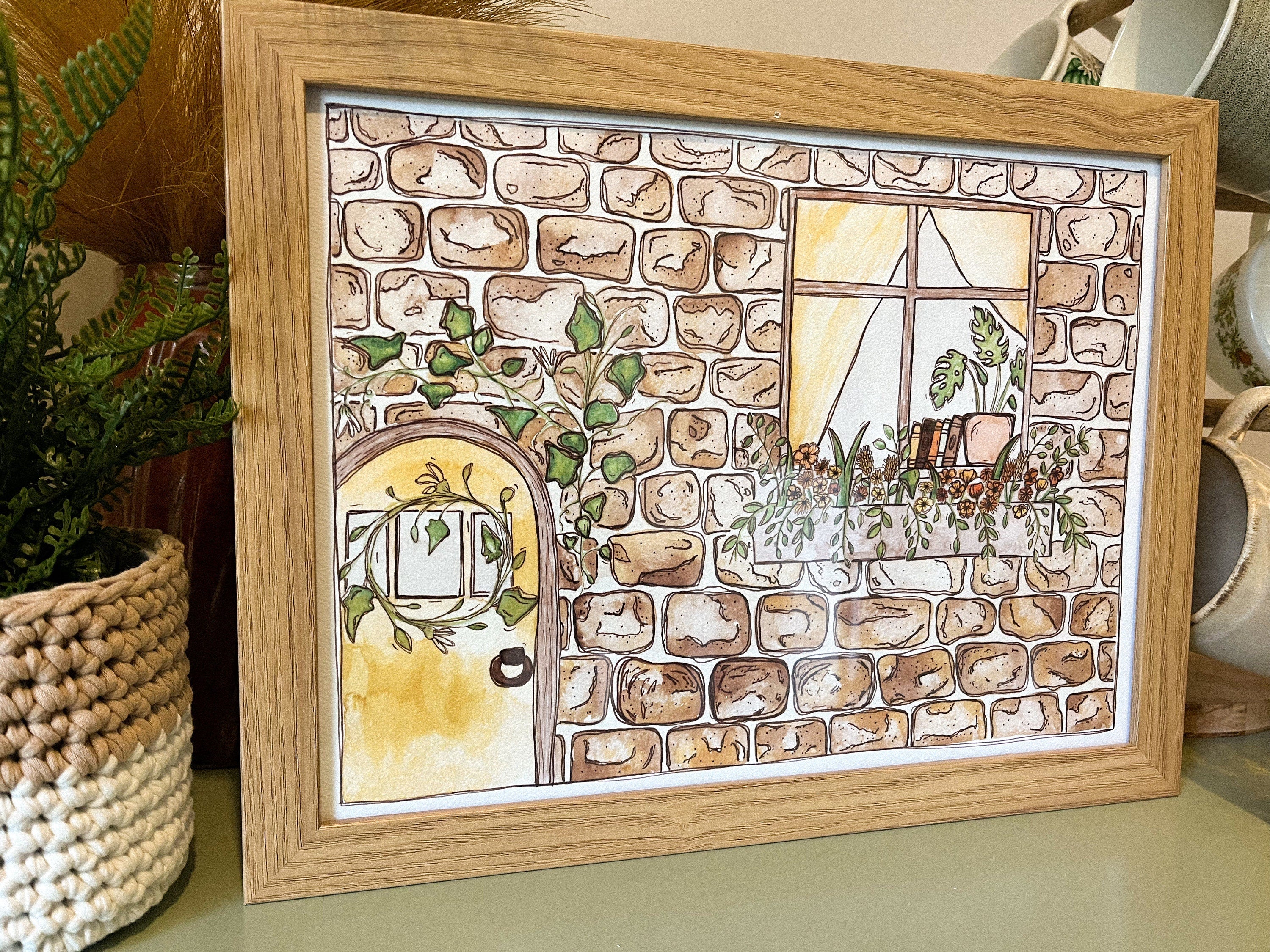 Cottage Art Print