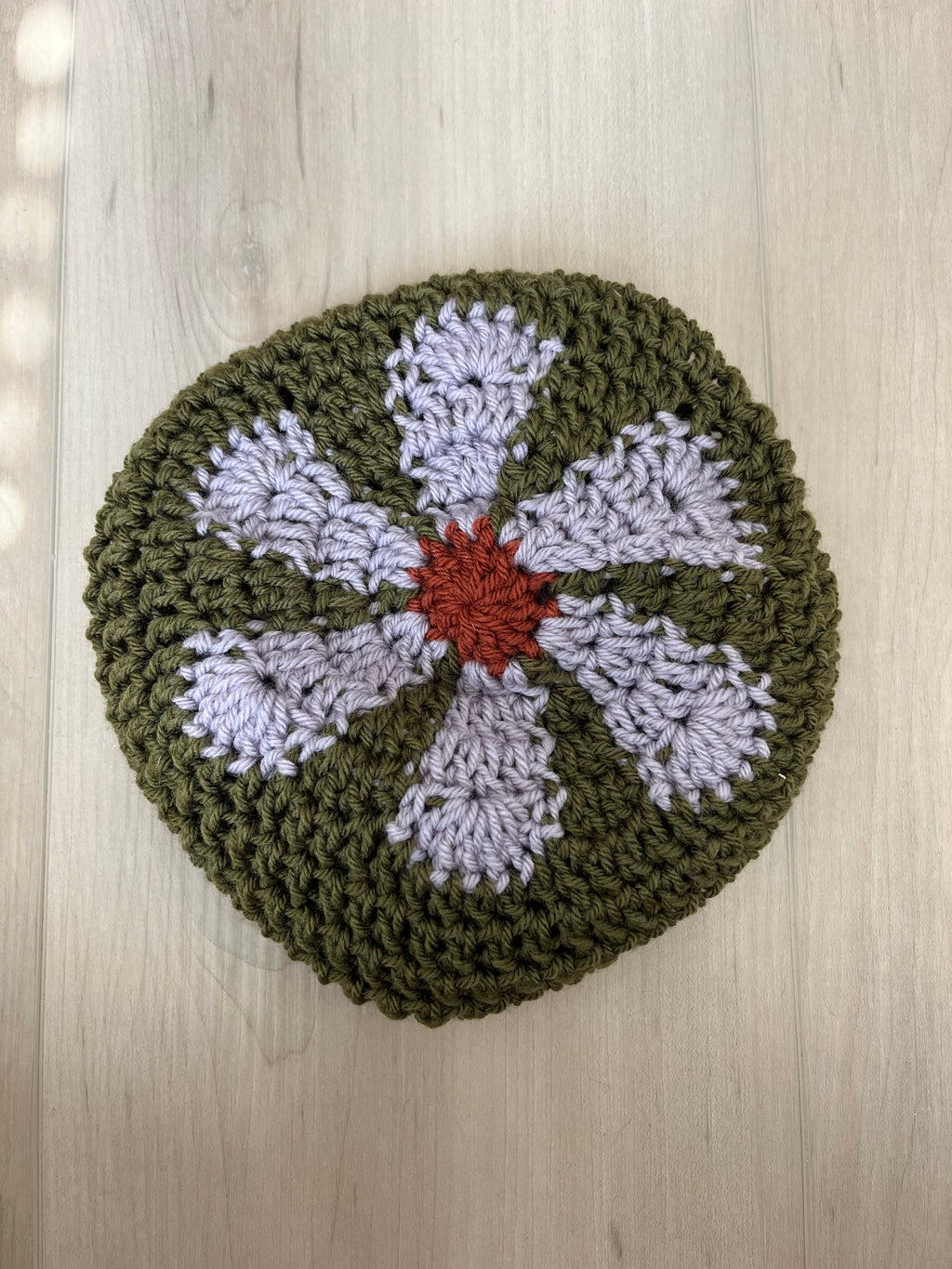 flower top beanie