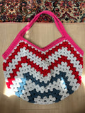 crochet granny stitch bag
