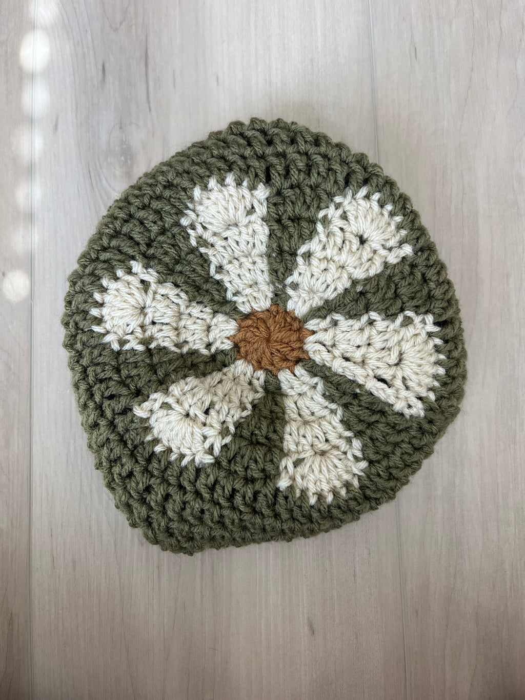 flower top beanie