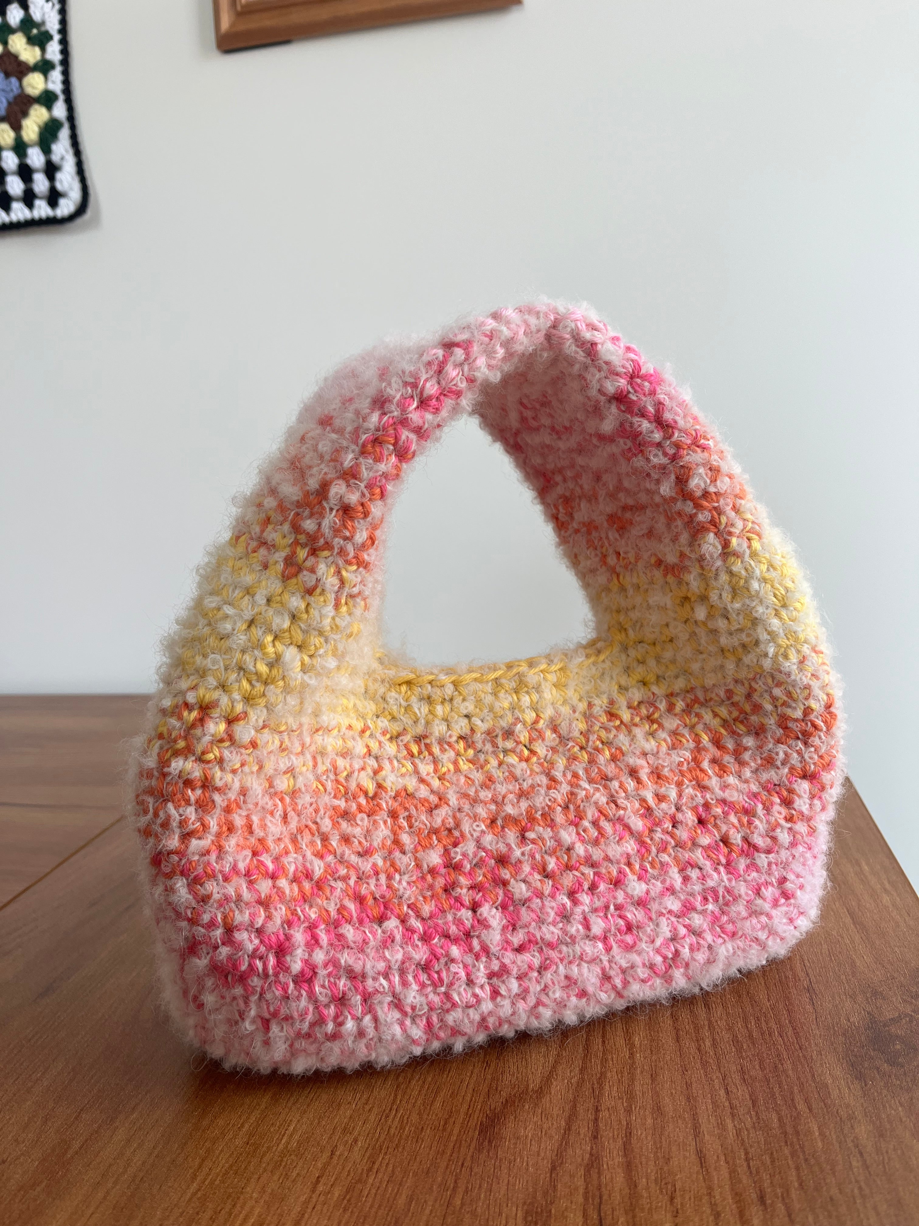 ombre donut bag (pattern bygalk)