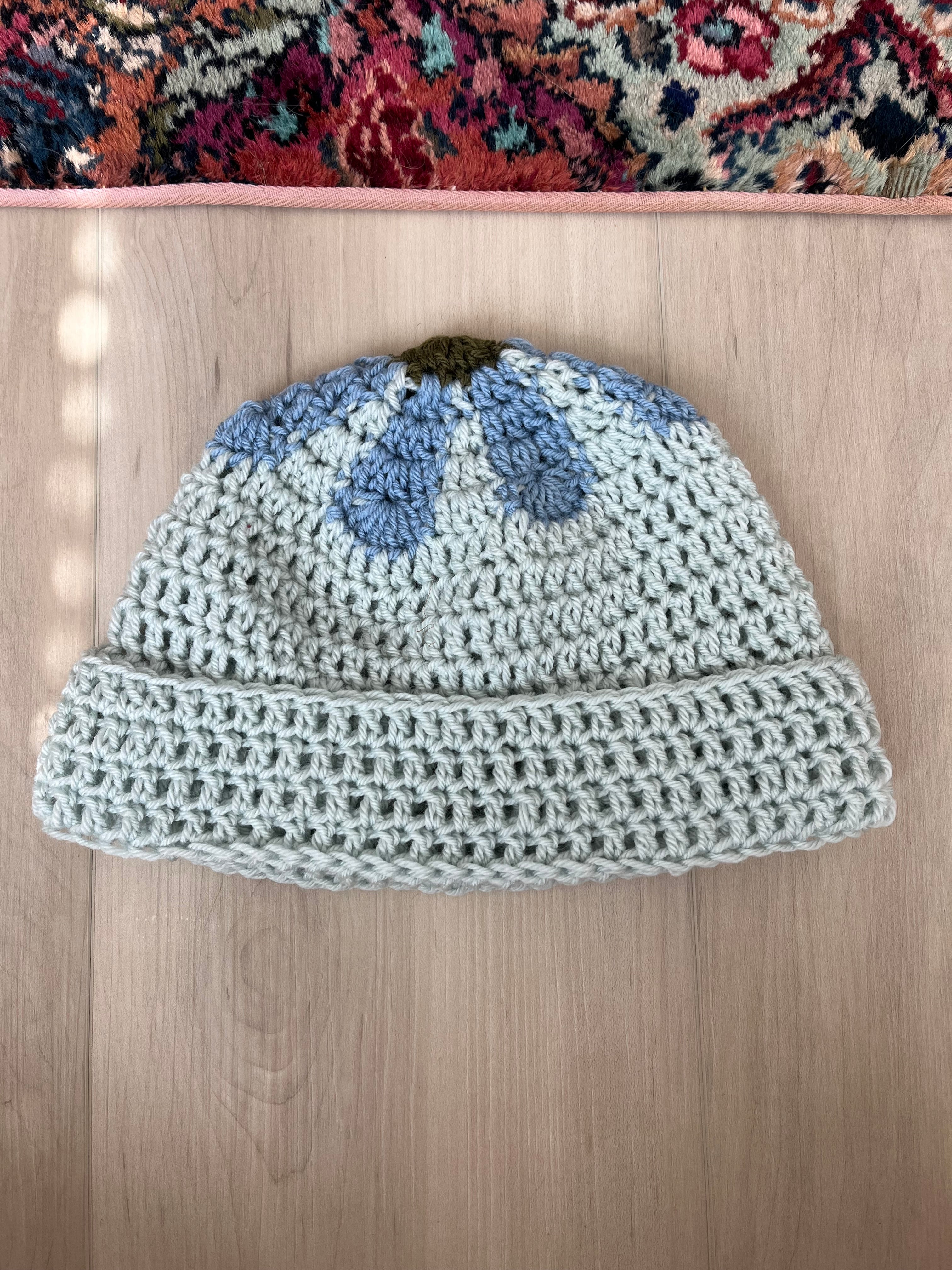 flower top beanie