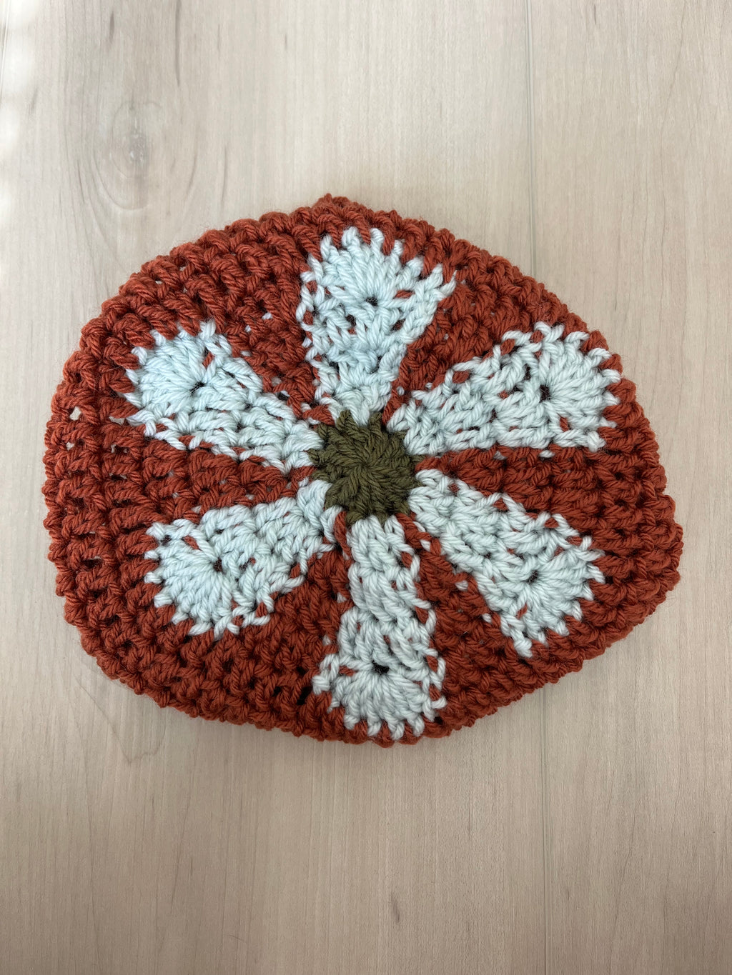 flower top beanie