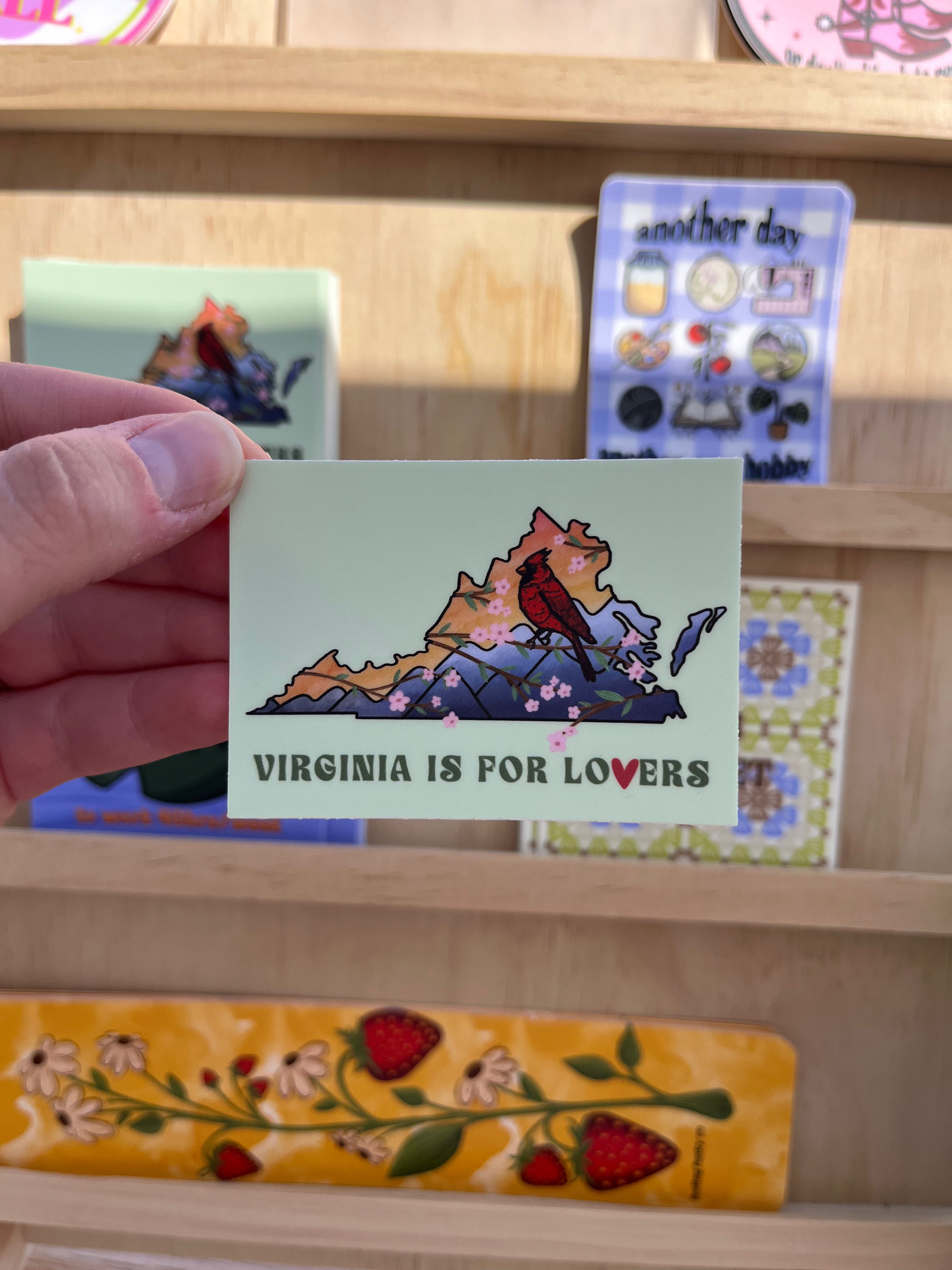 Virginia is for Lovers Sticker