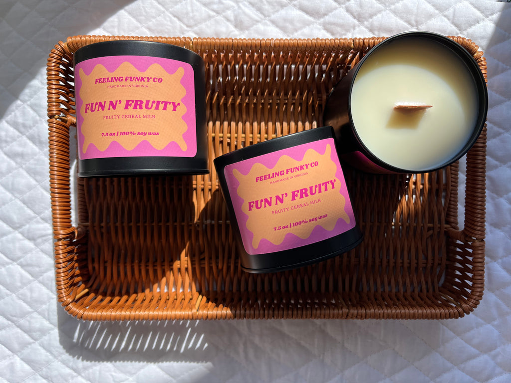 Fun n' Fruity Candle | 7.5 oz. | 100% Soy Wax Non-Toxic Candle