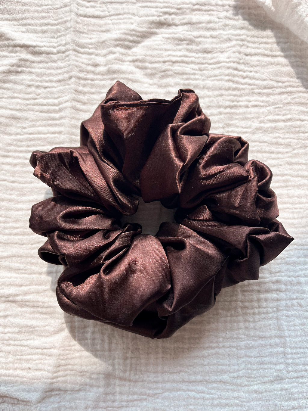 Hand Sewn Satin XL Scrunchie