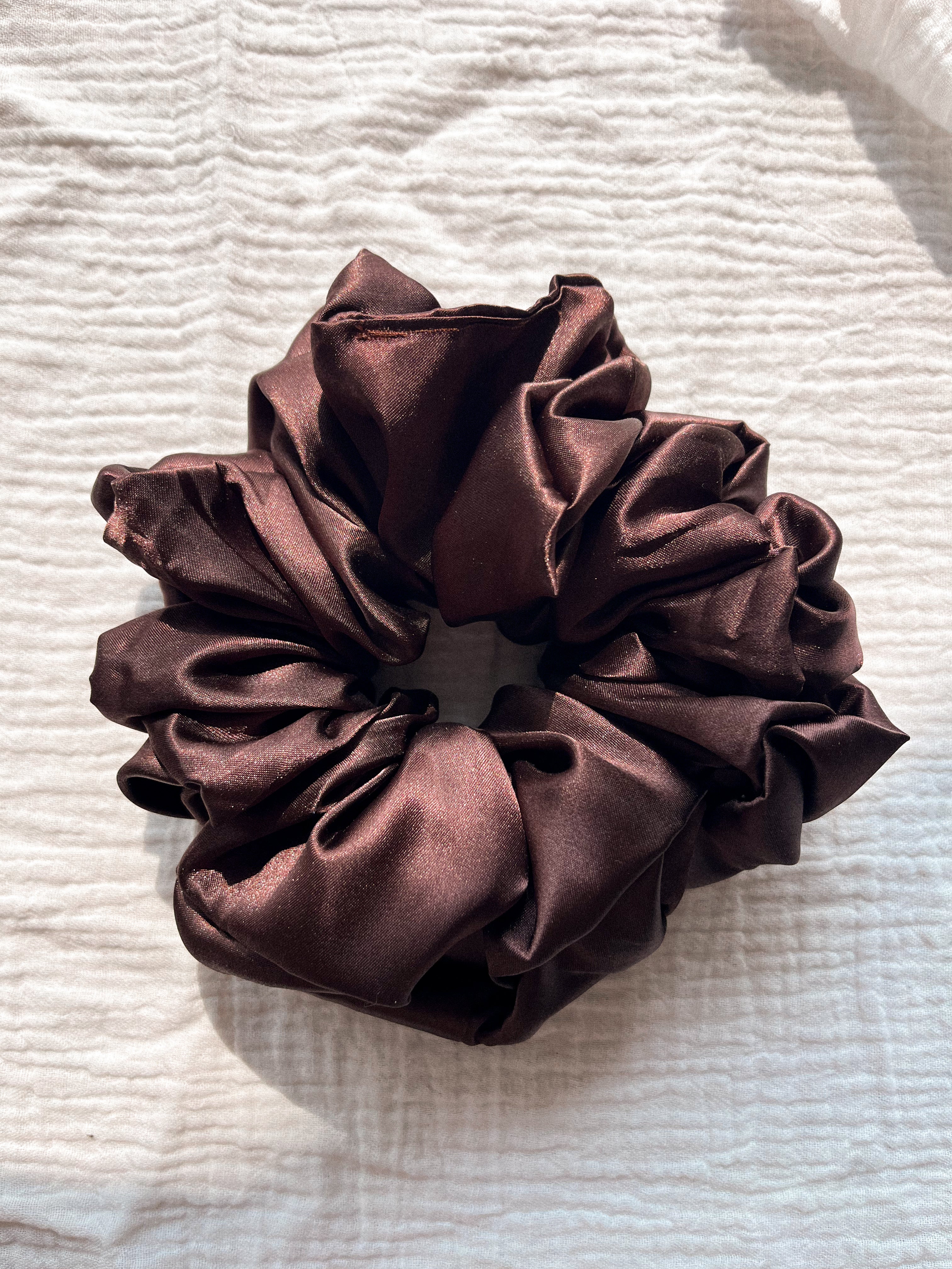 Hand Sewn Satin XL Scrunchie